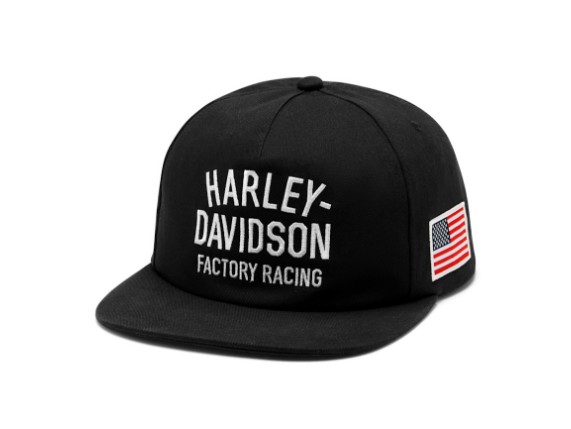 96361-26RX, CAP-BB,WOVEN,FACTORY RACING,BL