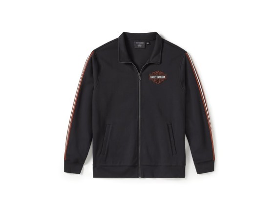 96364-25VM/000M, JACKET-KNIT,BLACK
