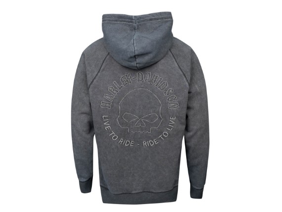 96413-26VM/000M, HOODIE-KNIT,BLACK