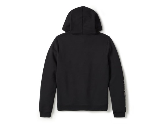 96416-25VW/002S, HOODIE-KNIT,BLACK