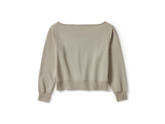 96419-25VW/002S, SWEATSHIRT-KNIT,LIGHT TAN