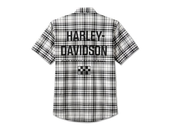 96449-24VM/000M, SHIRT-WOVEN,WHITE PLAID