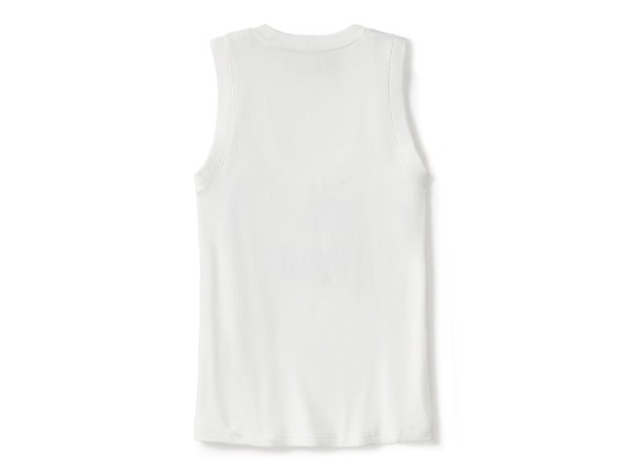 96458-25VW/002S, TANK-KNIT,OFF WHITE