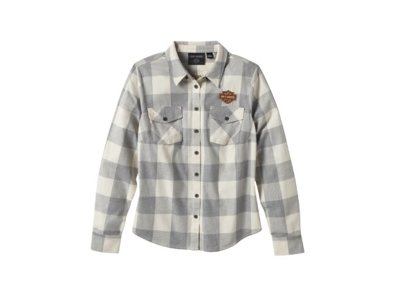 96462-25VW/000S, SHIRT-WOVEN,TAN/MEDIUM HEATHER
