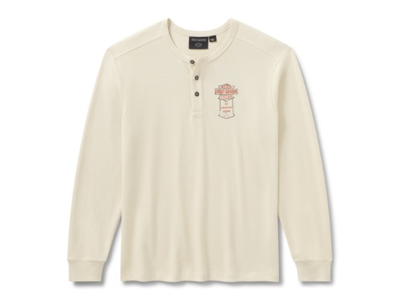 96468-26VM/000M, HENLEY-KNIT,OFF WHITE