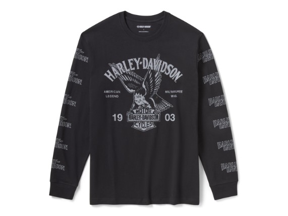 96498-26VM/000M, TEE-KNIT,BLACK