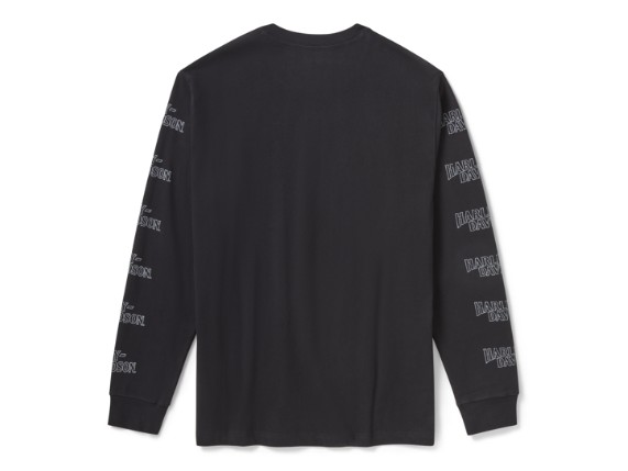 96498-26VM/000M, TEE-KNIT,BLACK