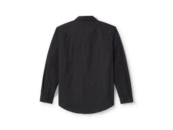96511-25VM/000M, SHIRT-WOVEN,BLACK