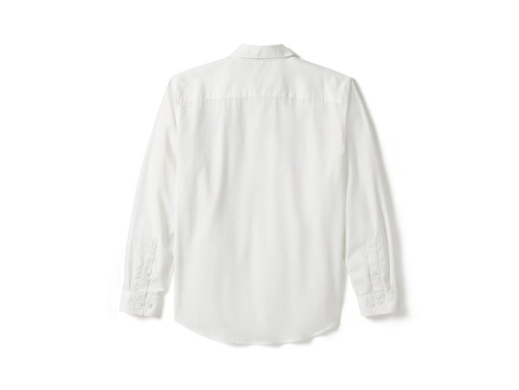 96512-25VM/000M, SHIRT-WOVEN,WHITE