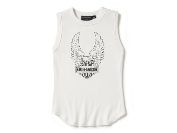 96533-25VW/002S, TANK-KNIT,OFF WHITE