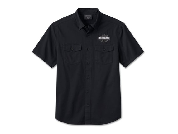 96559-24VM/000M, SHIRT-WOVEN,BLACK
