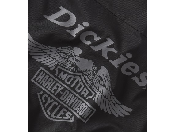 96574-25VM/000S, SHIRT-DICKIES,WOVEN,EAGLE,BLAC