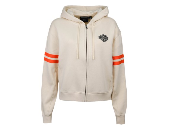 96574-26VW/000S, HOODIE-KNIT,OFF WHITE