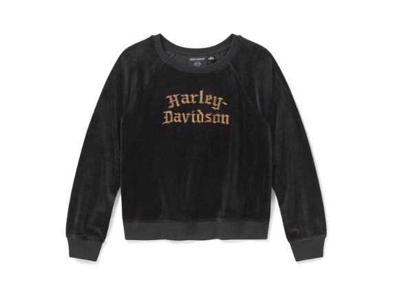 96584-26VW/000S, SWEATSHIRT-KNIT,BLACK