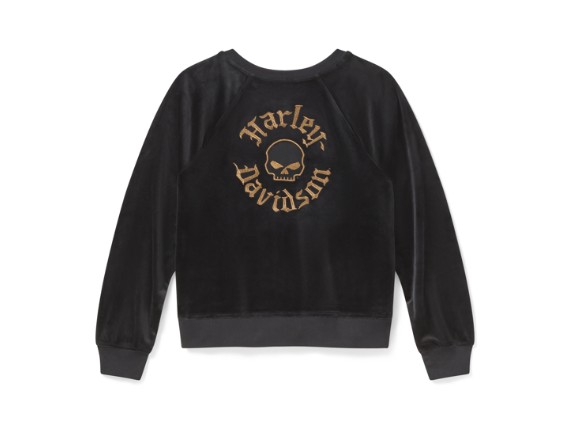96584-26VW/000S, SWEATSHIRT-KNIT,BLACK