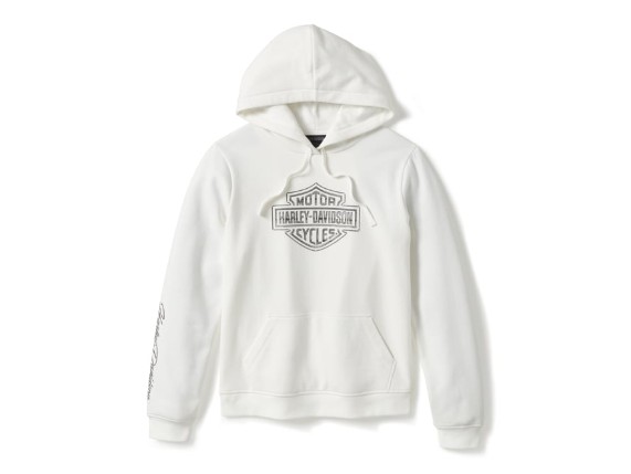 96593-25VW/002S, HOODIE-KNIT,OFF WHITE