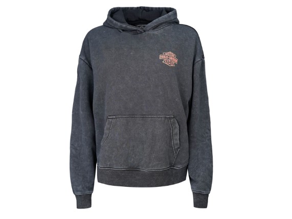 96609-26VW/000S, HOODIE-KNIT,BLACK