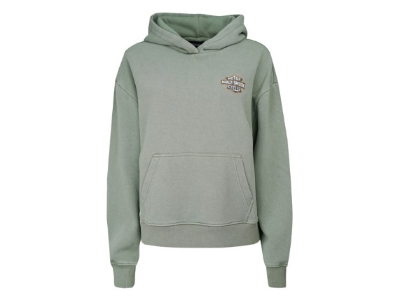 96611-26VW/000S, HOODIE-KNIT,LIGHT GREEN