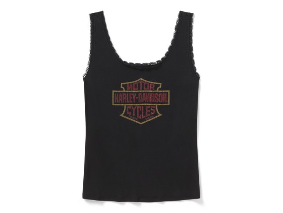 96672-26VW/000S, TANK-KNIT,BLACK