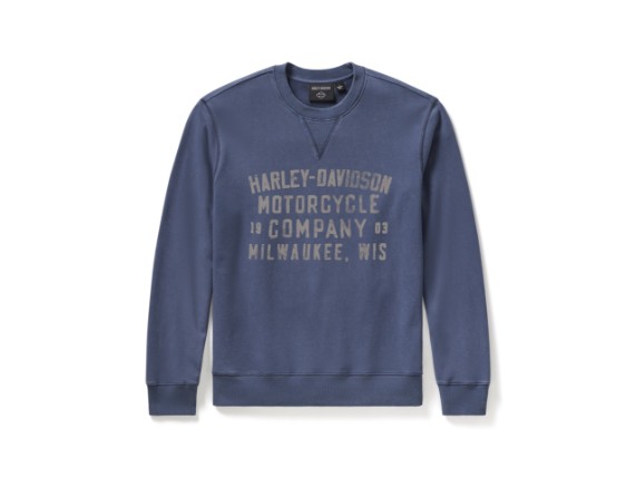 96711-25VM/000M, PULLOVER-KNIT,DARK BLUE