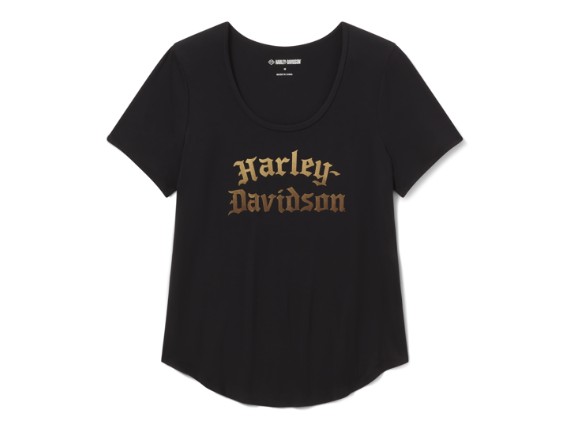 96715-26VW/000S, TEE-KNIT,BLACK