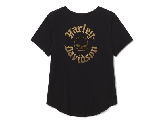 96715-26VW/000S, TEE-KNIT,BLACK