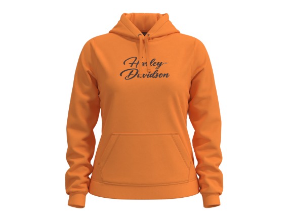 96749-25VW/000S, HOODIE-KNIT,ORANGE