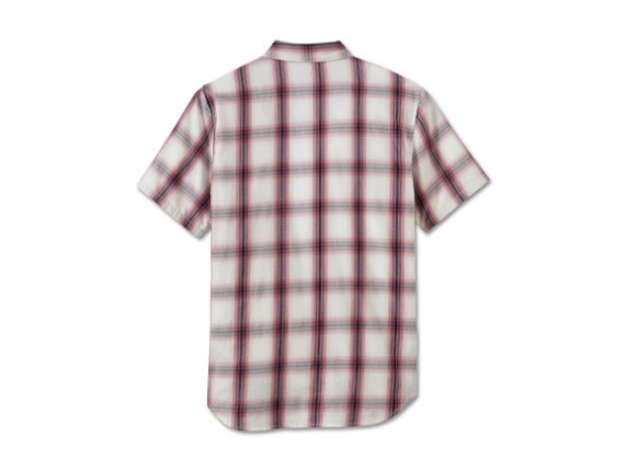 96858-23VM/000M, SHIRT-WOVEN,RED PLAID