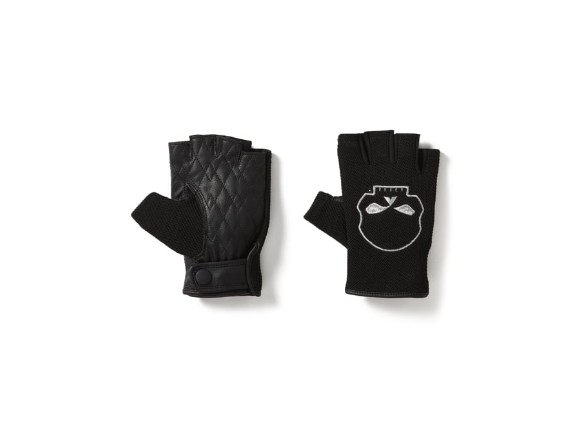 97160-25VW/002S, GLOVES-F/L,WILLIE G,TEXTILE,BL