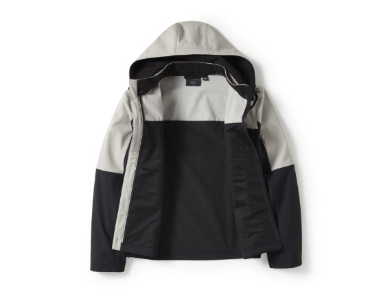 97413-25VM/000M, JACKET-KNIT,WILLIE G,BLACK/GRE