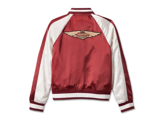 97449-23VW/002S, JACKET-120TH,BOMBER,WOVEN,RED