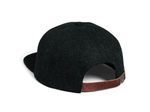 97622-23VM, CAP-BB,WOVEN,CHARCOAL GREY