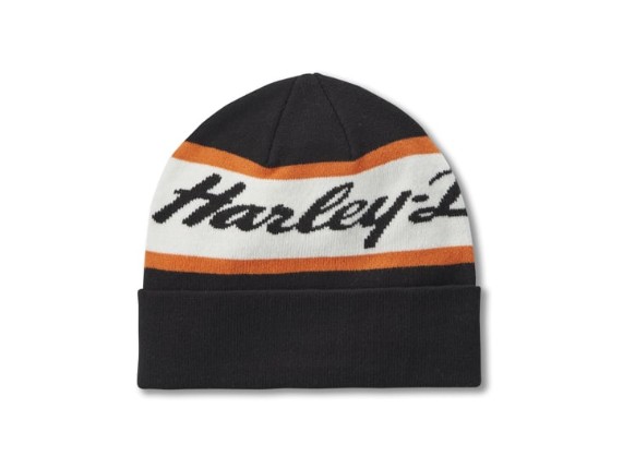 97630-25VM, BEANIE-KNIT,BLACK