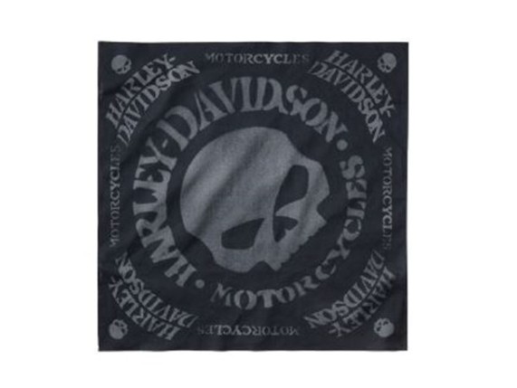 97642-26VX, BANDANA-WOVEN,BLACK