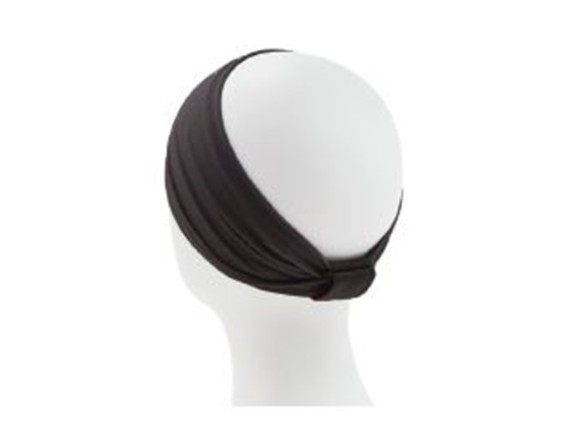 97650-26VW, HEADBAND-KNIT,BLACK