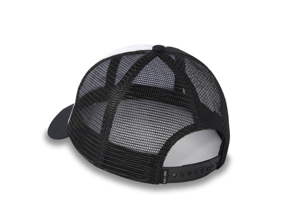 97672-24VW, HAT-TRUCKER,WOVEN,BLACK COLORB