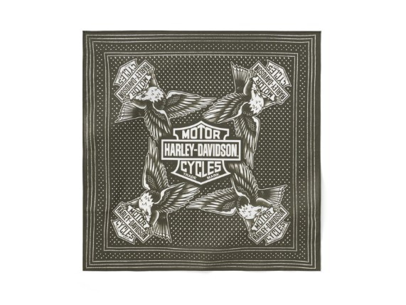 97710-26VM, BANDANA-WOVEN,GREEN
