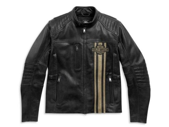 98005-21EM/000M, JACKET-TRIPLE VENT,LEATHER,BLA