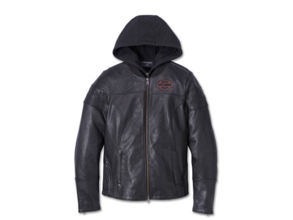 98020-23EW/000S, JACKET-ENTHUSIAST,3IN1,LEATHER