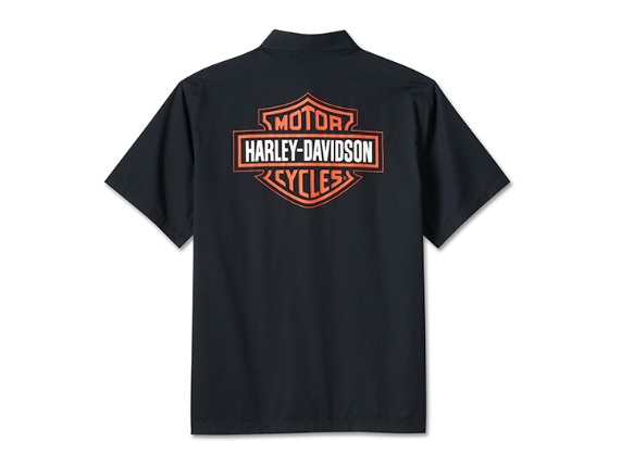 99055-24VM/000M, SHIRT-WOVEN,BLACK