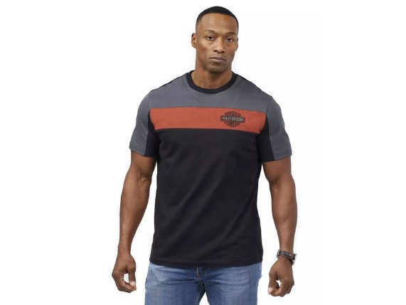 99064-21VM/000M, TEE-KNIT,COLORBLOCK