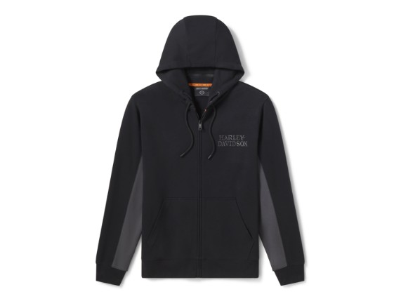 99104-26VM/000M, HOODIE-KNIT,BLACK