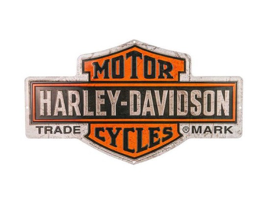 HDL-15526, Blechschild "H-D Nostalgic B&S"