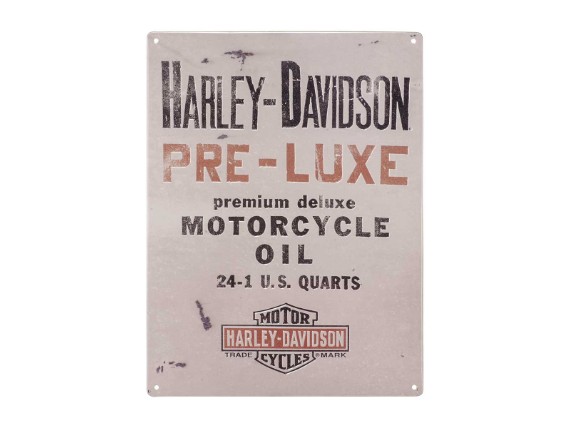 HDL-15537, Blechschild "H-D Pre-Lux"
