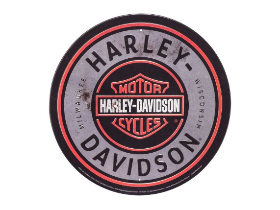 HDL-15543, Blechschild "H-D Bar&Shield"