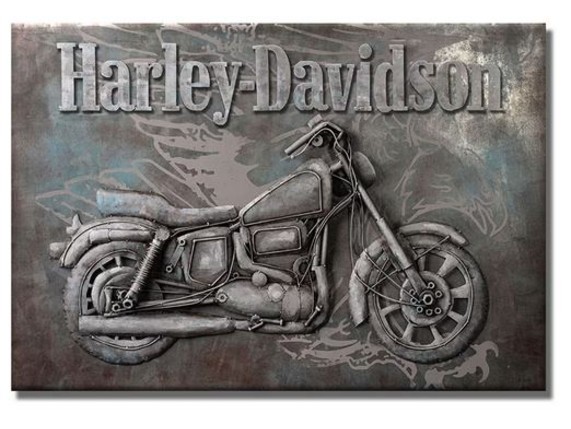 HDL-15567, Harley Davidson Metal Wall Art