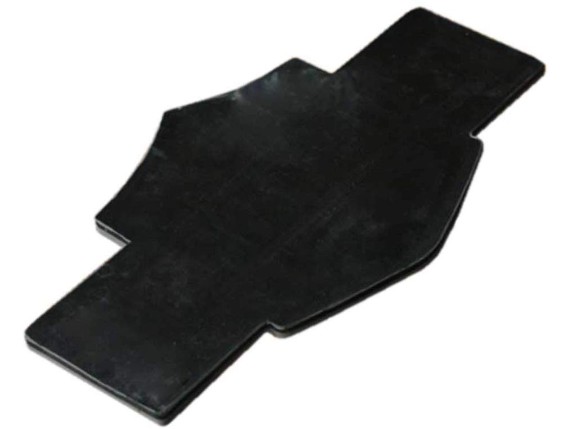 HDL-18510, Nostalgic Bar & Shield Beverage Mat