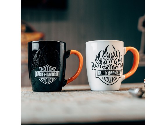 HDL-18629, H-D Tassen ''B&S Flames''