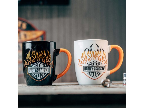 HDL-18629, H-D Tassen ''B&S Flames''