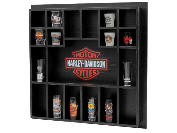 HDL-18637, Schnapsglas-Vitrine ''H-D B&S''